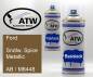Preview: Ford, Sndlw. Spice Metallic, AB / M6448: 400ml Sprühdose + 400ml Klarlack - Set, von ATW Autoteile West.